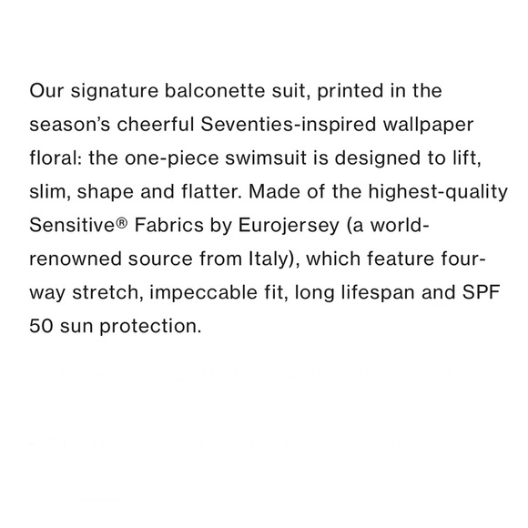 Tory Burch Printed Underwire Brown Wallpaper Floral - Picture 16 of 16